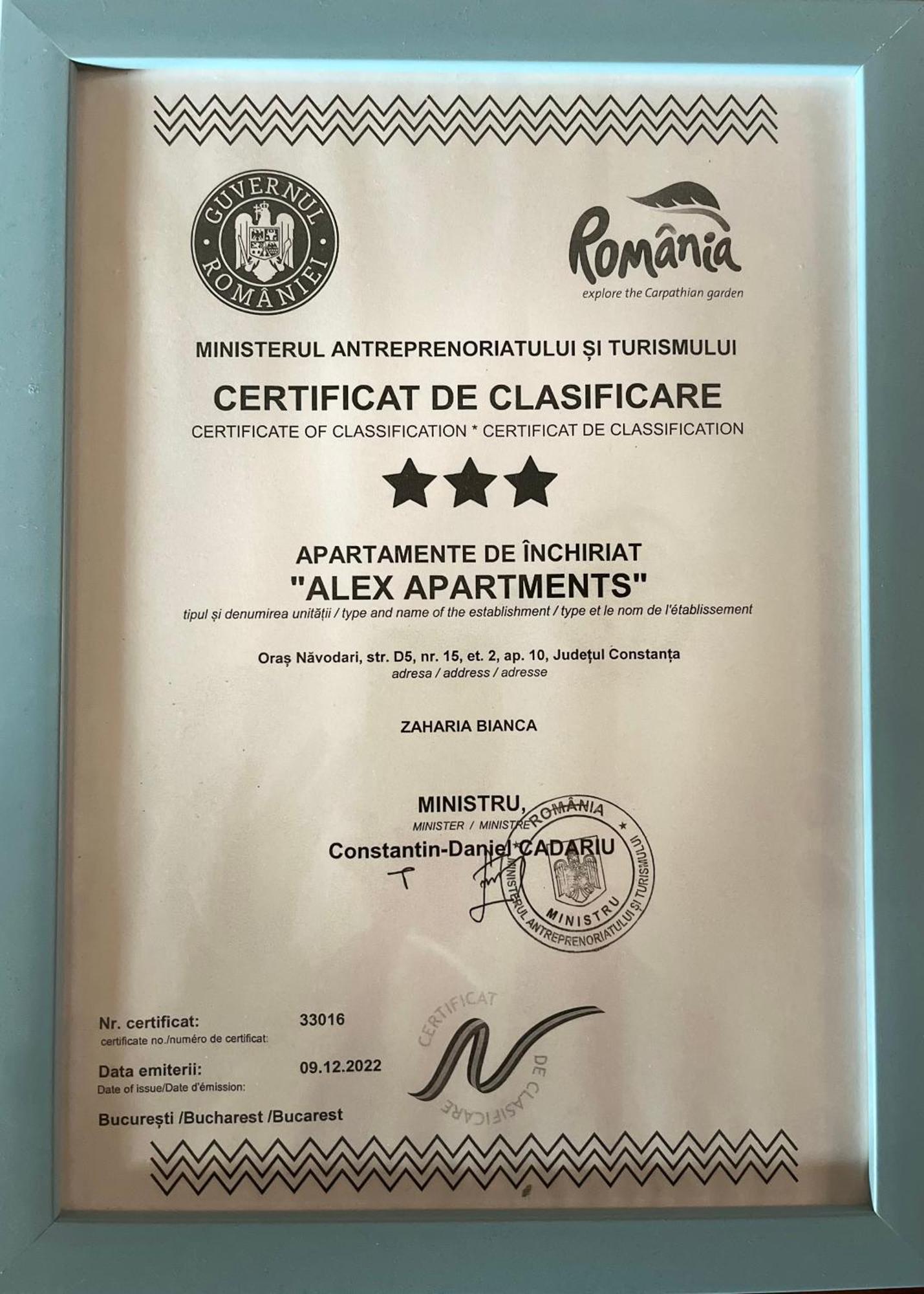 Alex Apartments Năvodari Εξωτερικό φωτογραφία